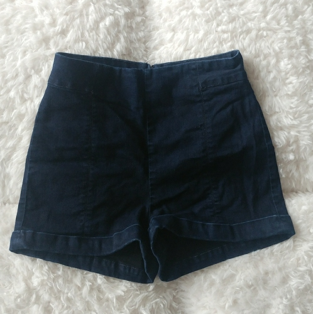 Urban outfitters high waisted denim shorts